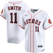 Nike Men's Nike Cam Smith #11 White Houston Astros Home Limited Player Jersey