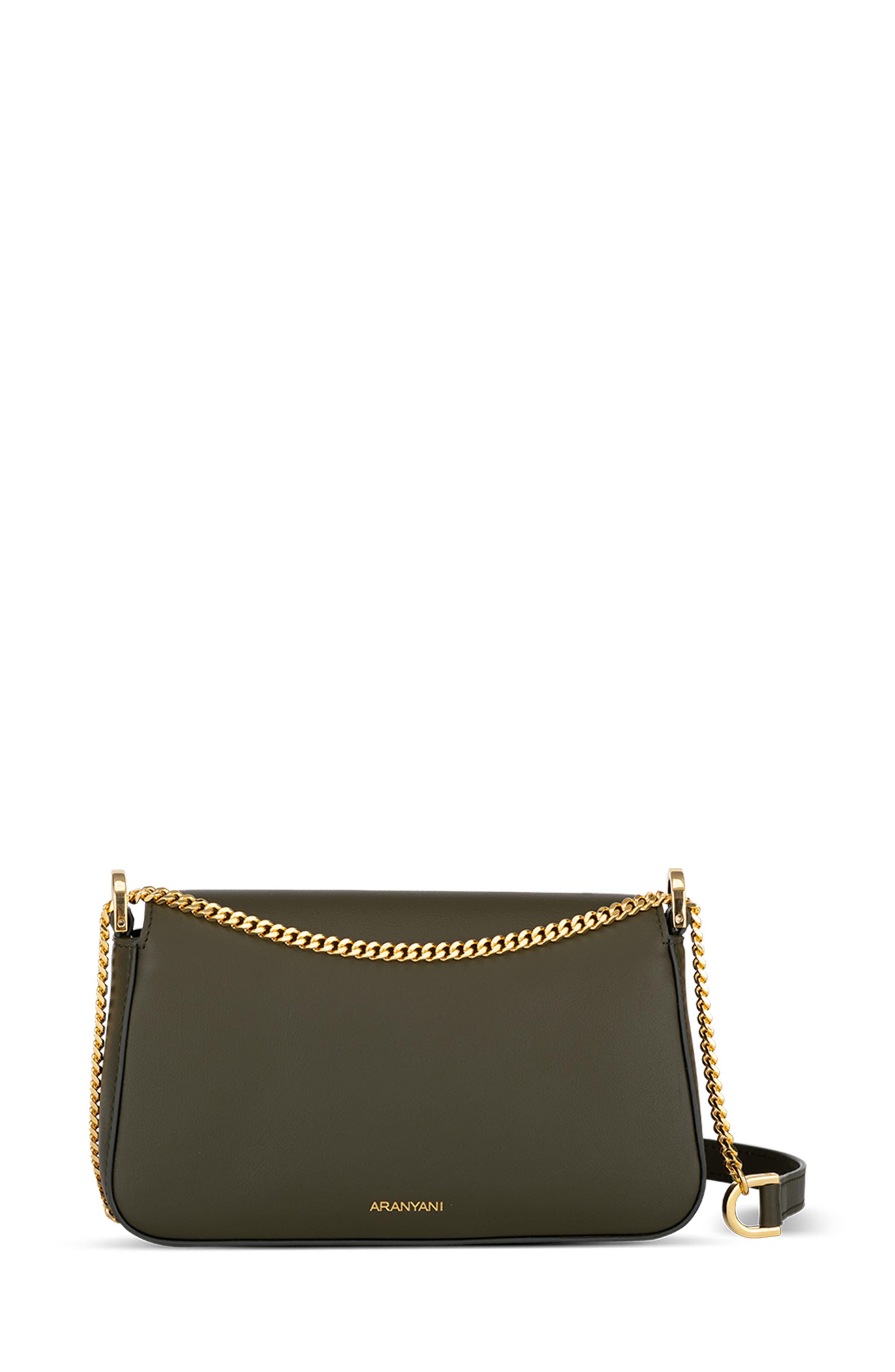 Gold Gilded Amoura Crossbody 8, Alternate, color, Deep Forest