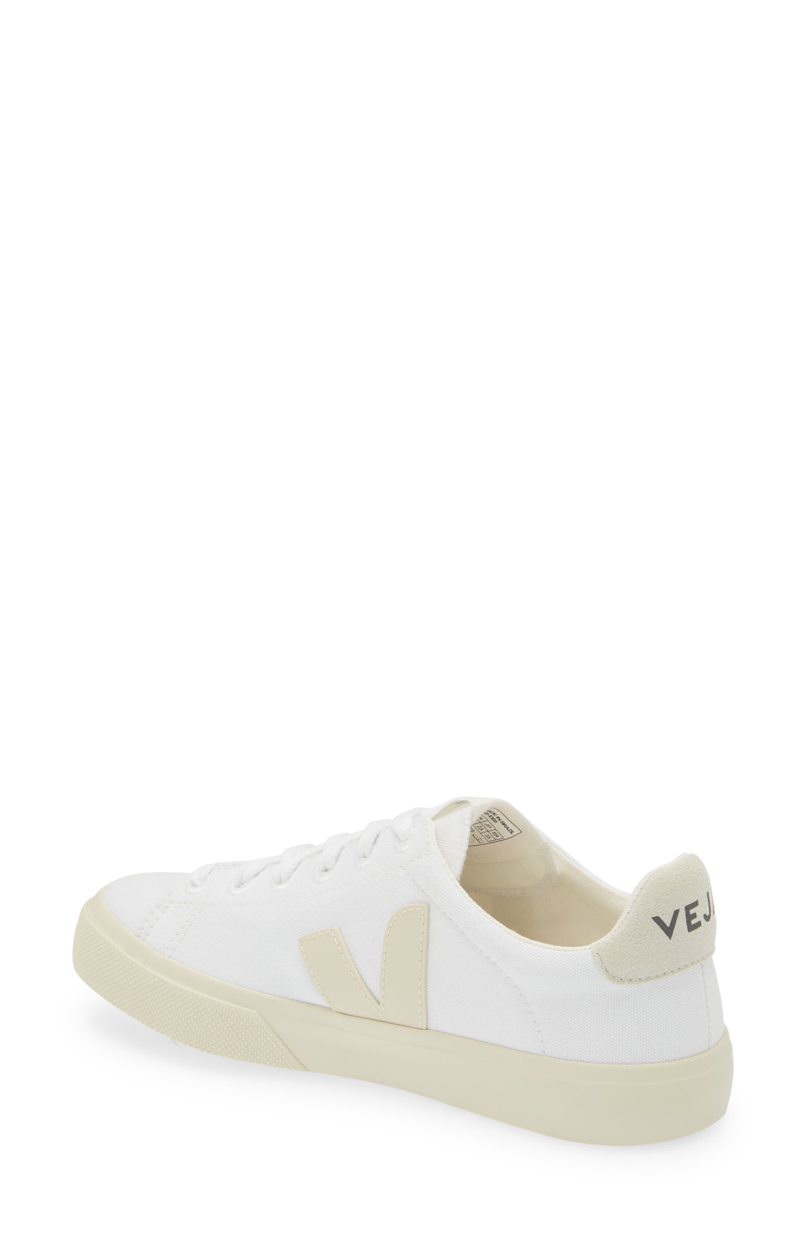 Veja Campo Canvas Sneaker, Alternate, color, White Pierre