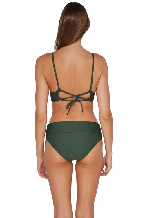 Sunsets Lyla Bralette In Island Green