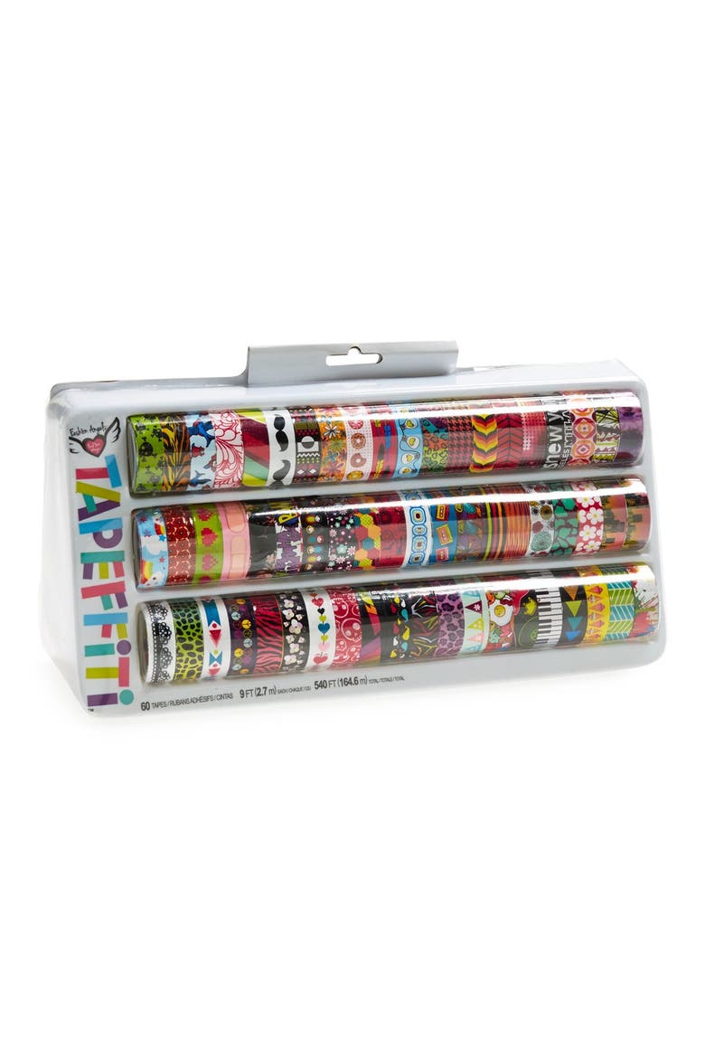 'Tapeffiti' Craft Tape Caddy, Main, color, NONE