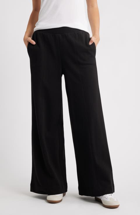 Women's 100% Cotton Wide-Leg Pants | Nordstrom