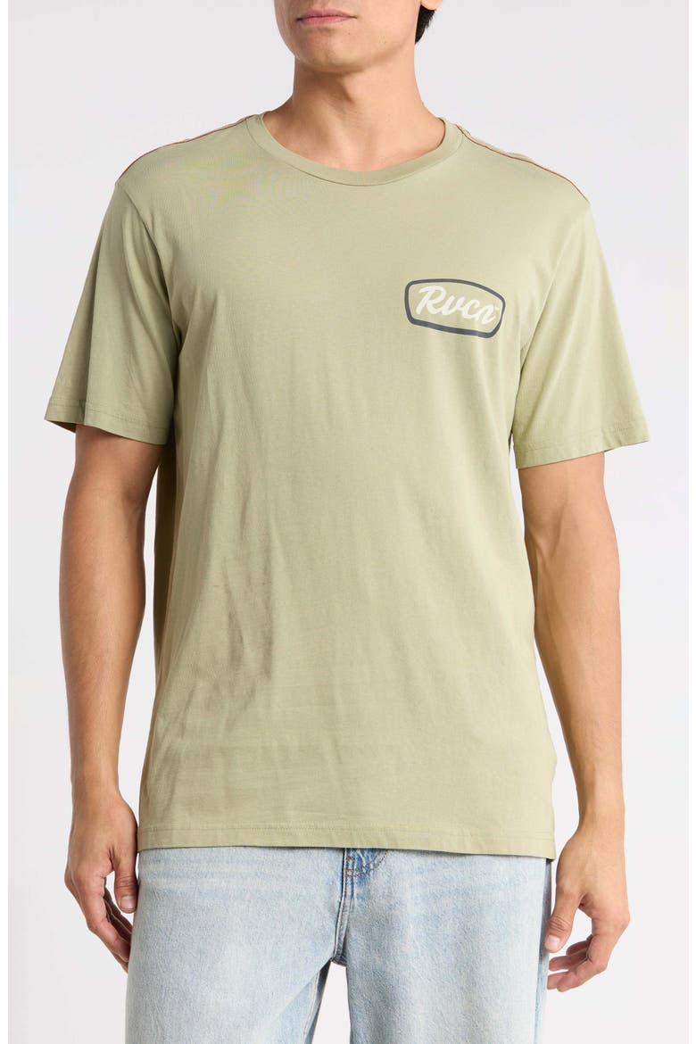 Sign Post Cotton Graphic T-Shirt, Main, color, RANGER GREEN