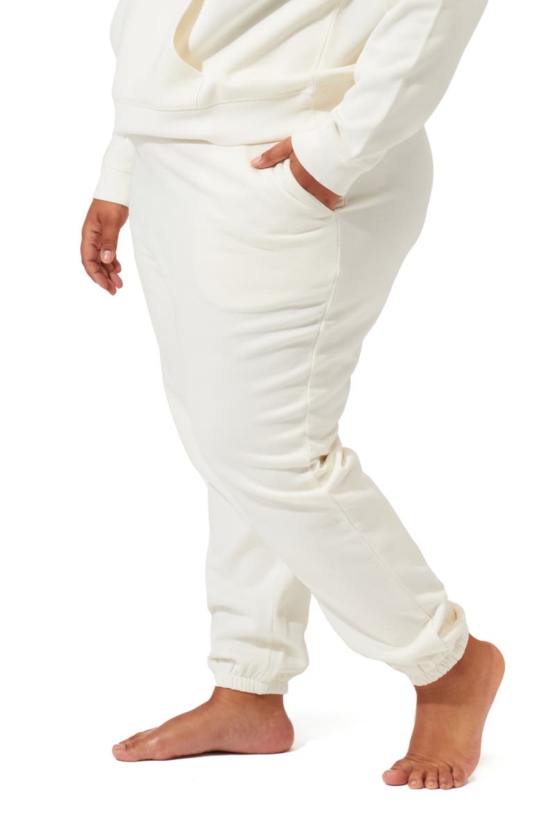 Threads 4 Thought Invincible Fleece Jogger, Alternate, color, Ecru