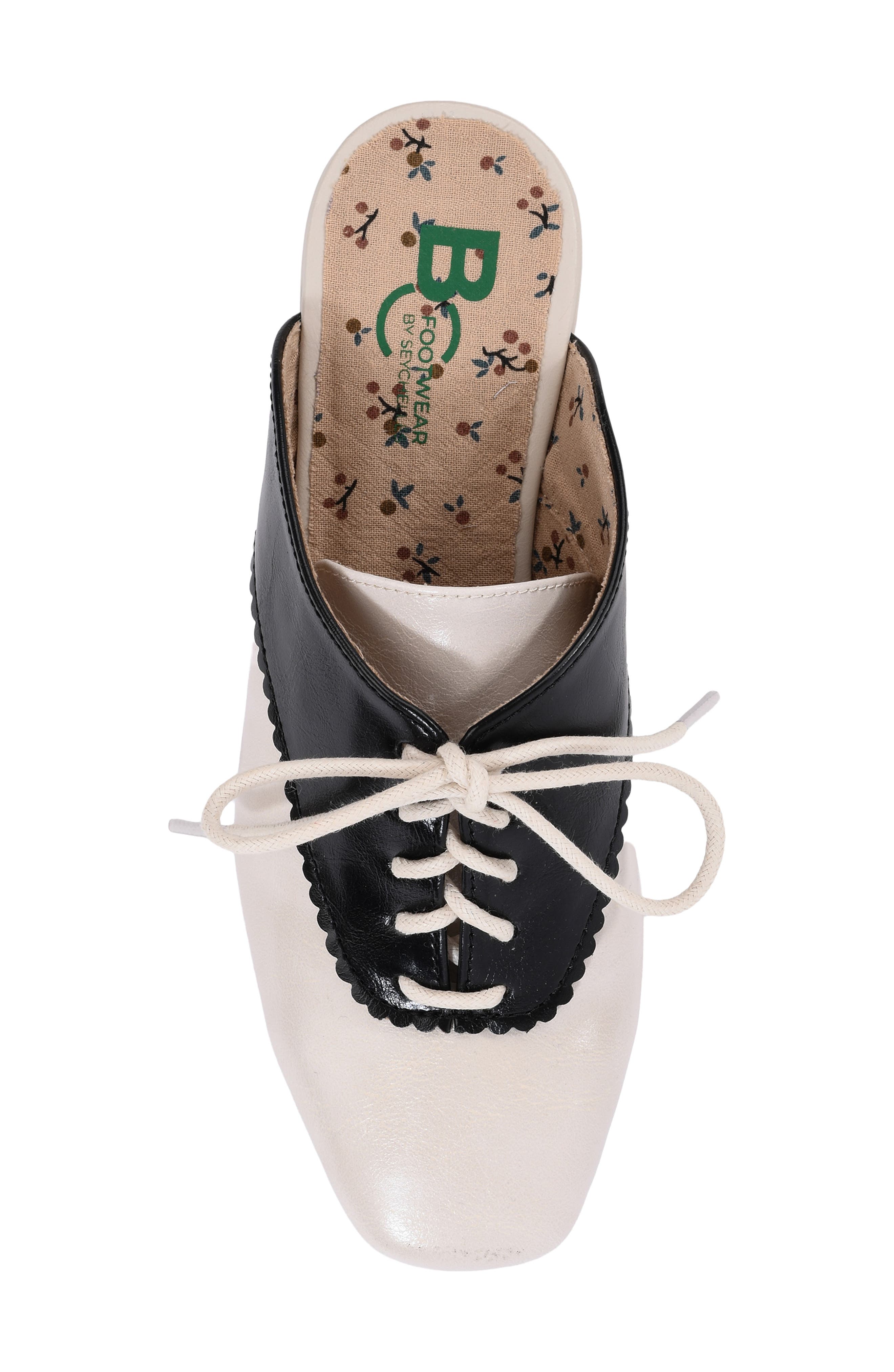 Wendy Darling Derby Mule, Alternate, color, OFF WHITE