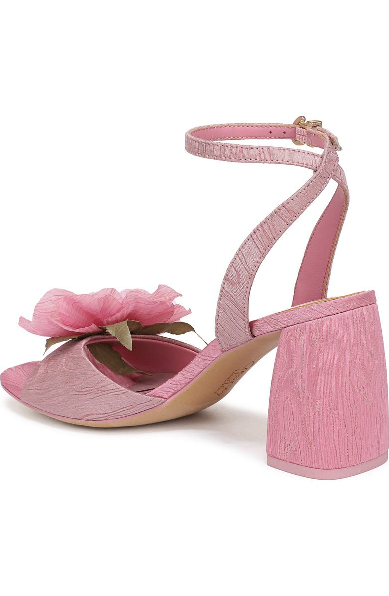 Circus NY by Sam Edelman Aria Flower Ankle Strap Sandal, Alternate, color, Rosette Blush/ Pink Prism
