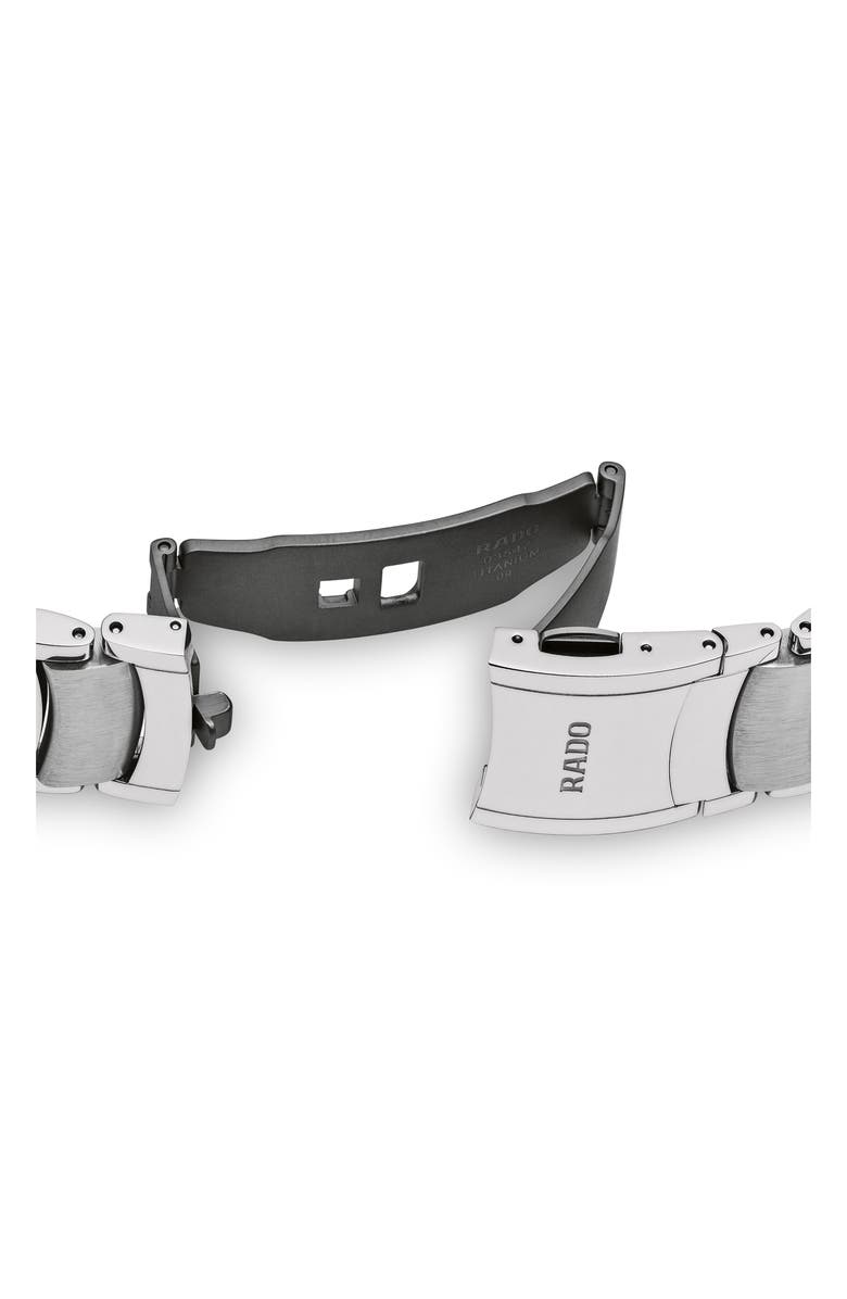 RADO Centrix Diamond Bracelet Watch, 38mm, Alternate, color, 