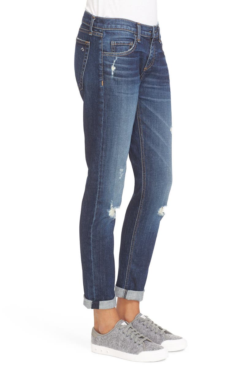 rag & bone The Dre Slim Boyfriend Jeans, Alternate, color, 