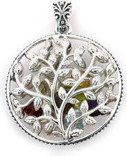 SAMUEL B. Round Tree Pendant