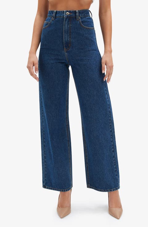 Cindy High Waist Wide Leg Jeans
