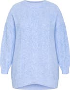 City Chic Claudia Cable Stitch Sweater