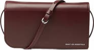 WANT Les Essentiels Arch Smooth Leather Wallet On Strap