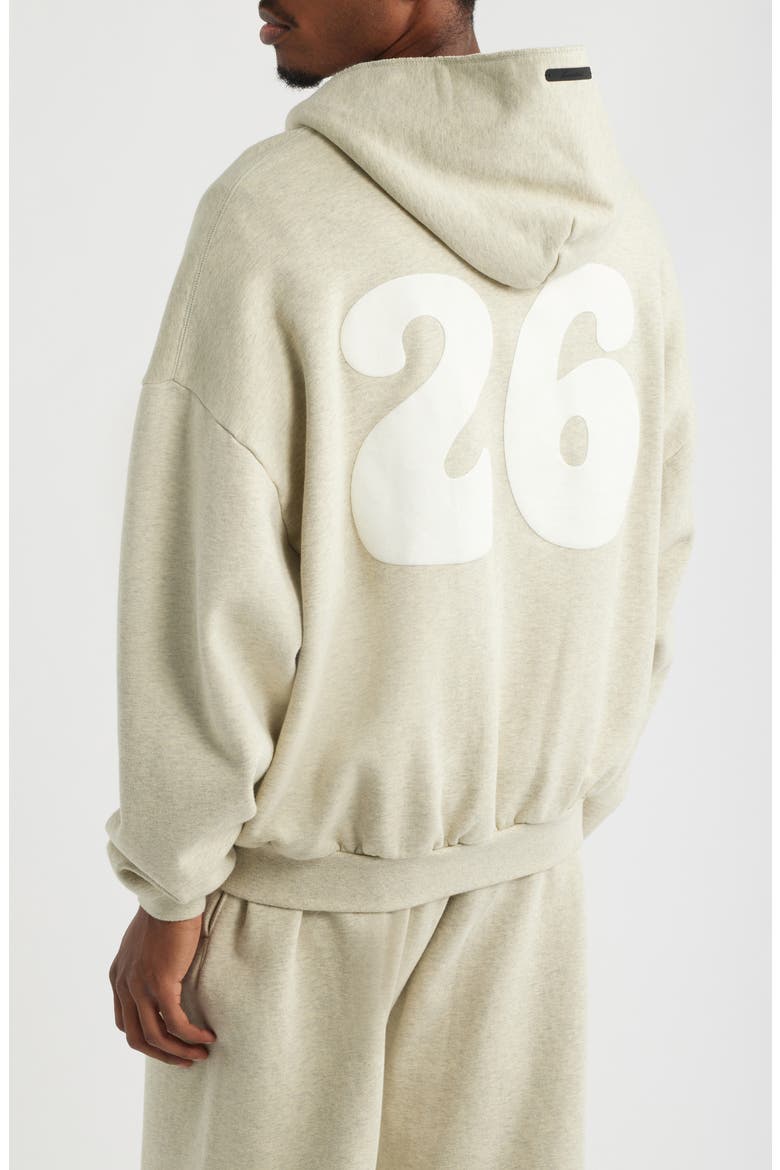 '90s Graphic Zip Hoodie, Alternate, color, WASHED VANILLA HEATHER