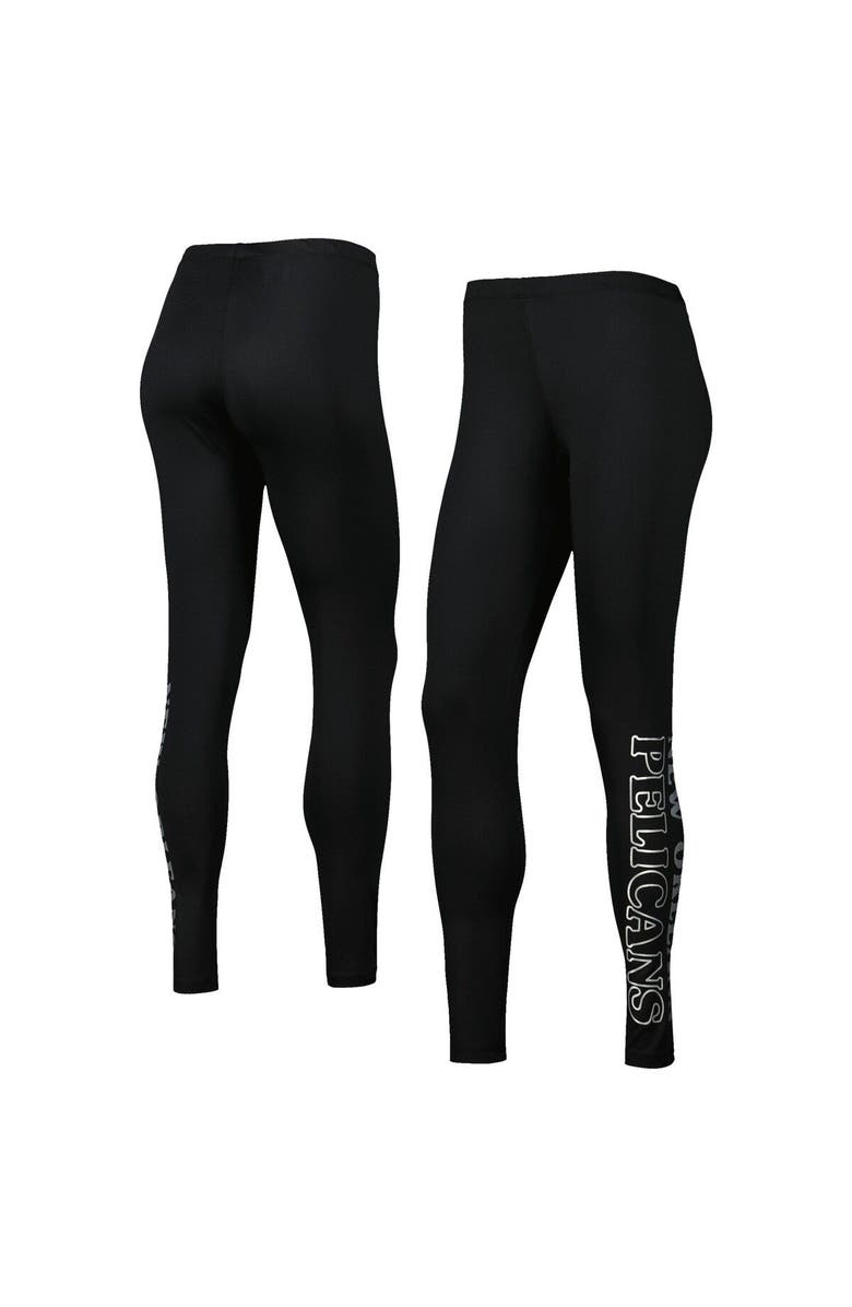 G-III 4HER BY CARL BANKS Women's G-III 4Her by Carl Banks Black New Orleans Pelicans Stadium Leggings, Main, color, Black