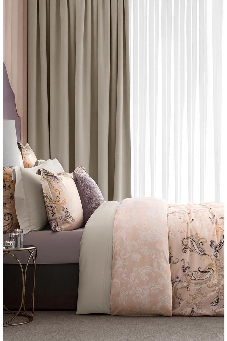 Lathika Duvet Cover, Alternate, color, Orange