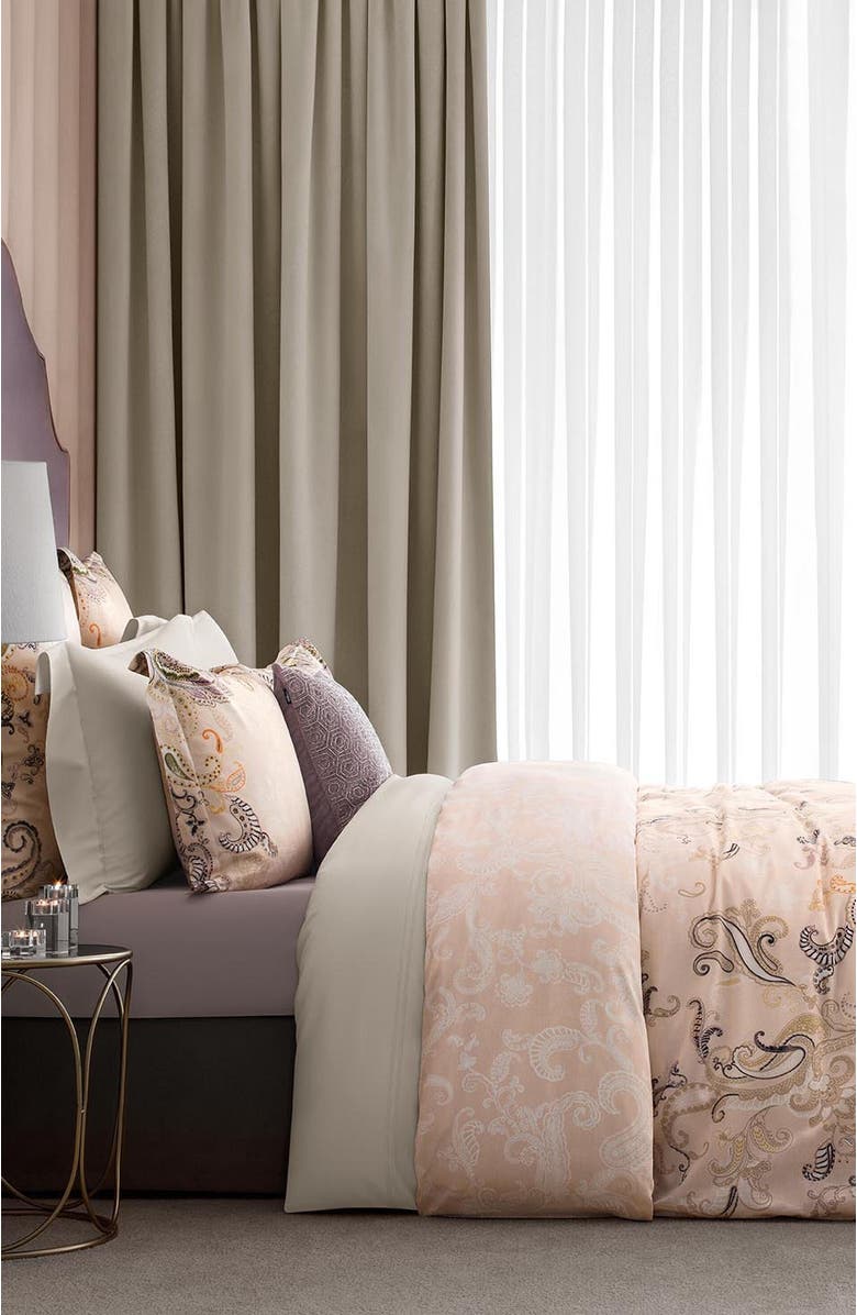 Togas Lathika Duvet Cover, Alternate, color, Orange