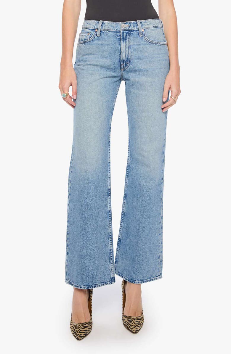 MOTHER The Bookie Sneak High Waist Bootcut Jeans, Main, color, Leap Of Faith