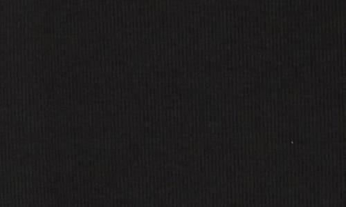 James Perse Cotton Rib Cami Tank In Black