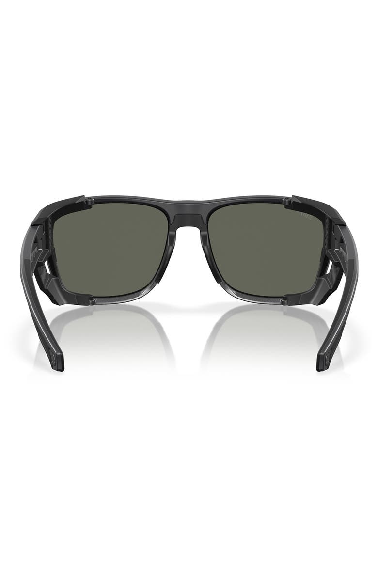 King Tide 6 58mm Polarized Rectangular Sunglasses, Alternate, color, GRAY