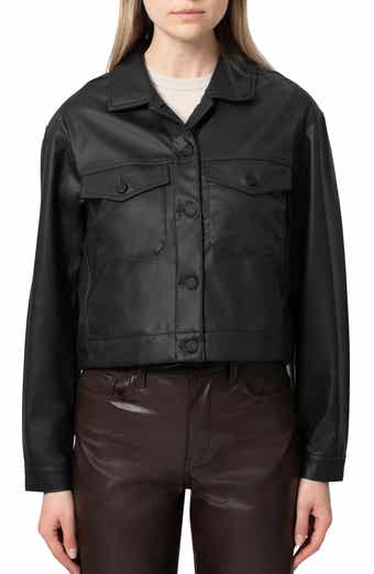 Mavi Jeans Maren Coated Button-Front Jacket