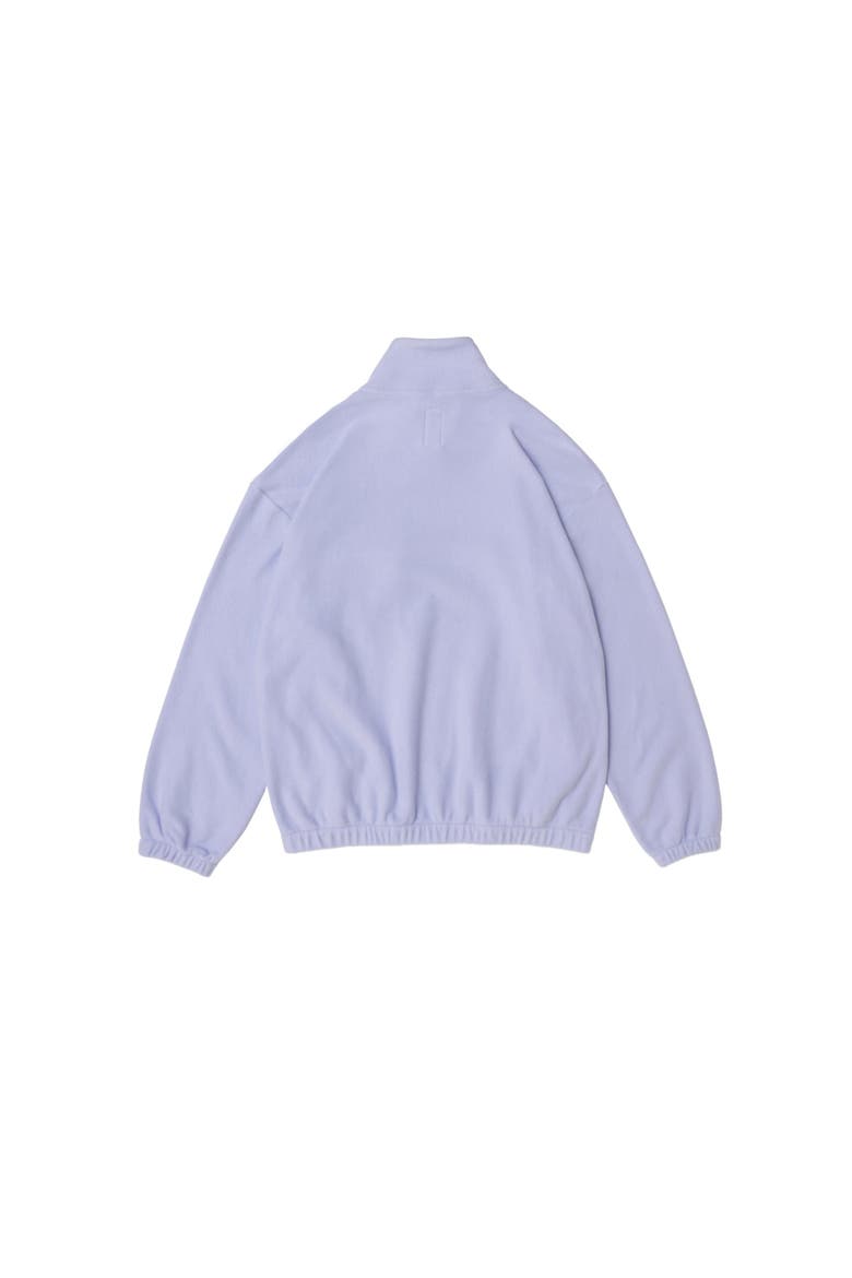 Quarter Zip Fleece, Alternate, color, Lavender