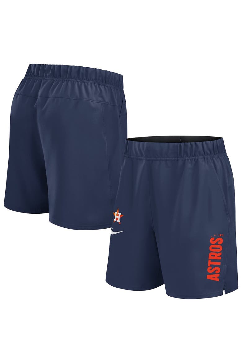 Men's Nike Navy Houston Astros Woven Victory Performance Shorts, Alternate, color, Navy