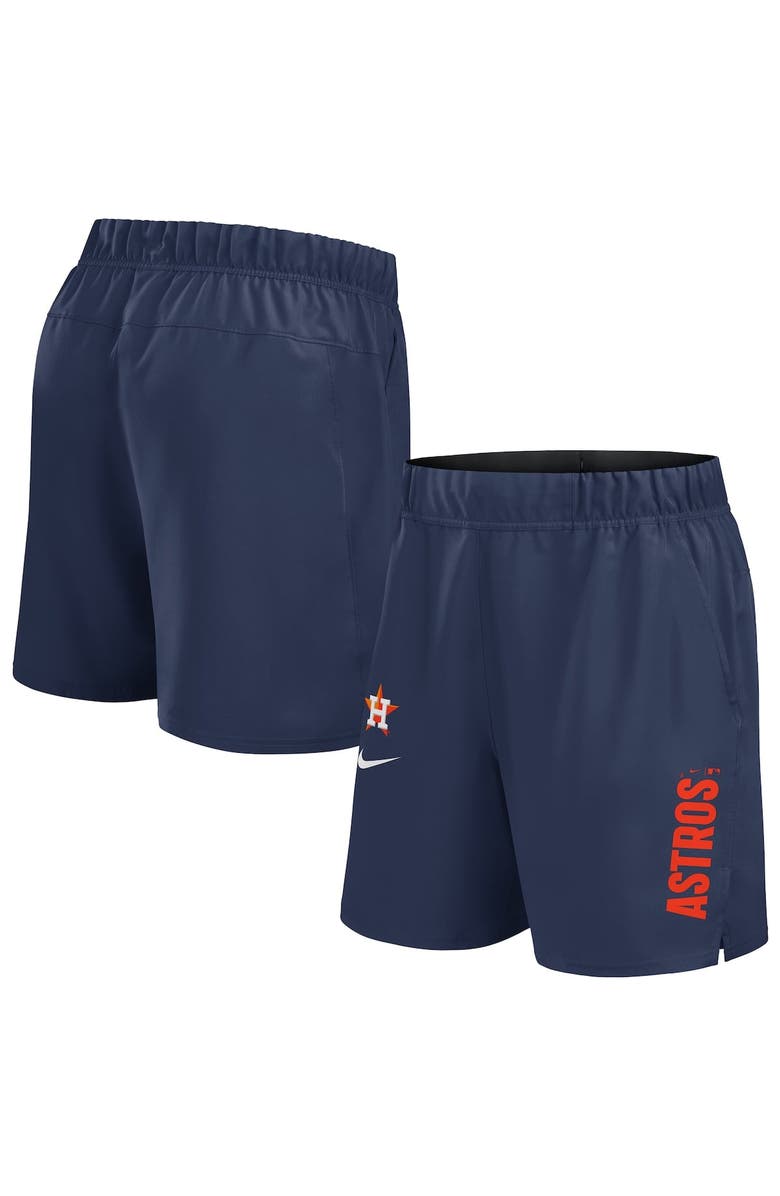 Nike Men's Nike Navy Houston Astros Woven Victory Performance Shorts, Alternate, color, Navy