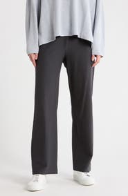 Eileen Fisher Pull-On Straight Leg Pants