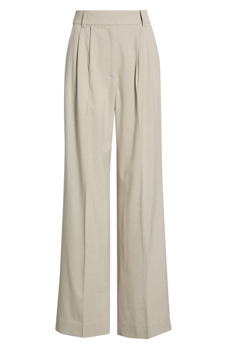 Favorite Daughter The Favorite Stretch Wide Leg Pants, Main, color, Khaki