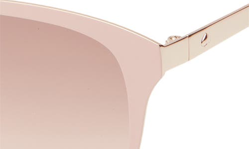 Kate Spade New York 58mm Emsley Aviator Sunglasses In Pink