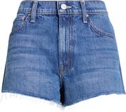 MOTHER The Dodger Denim Cutoff Shorts
