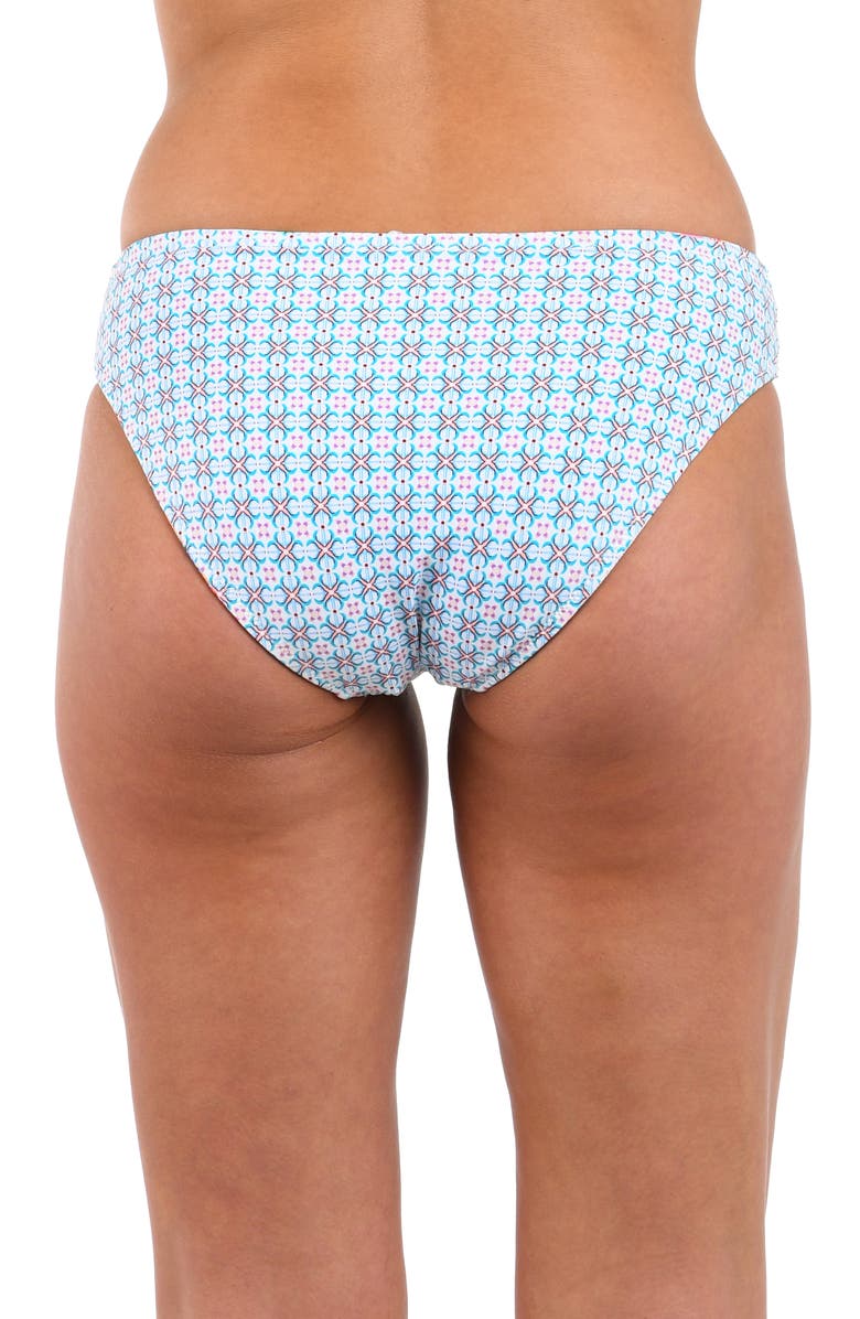 La Blanca Riviera Reversible Hipster Bikini Bottoms, Alternate, color, 