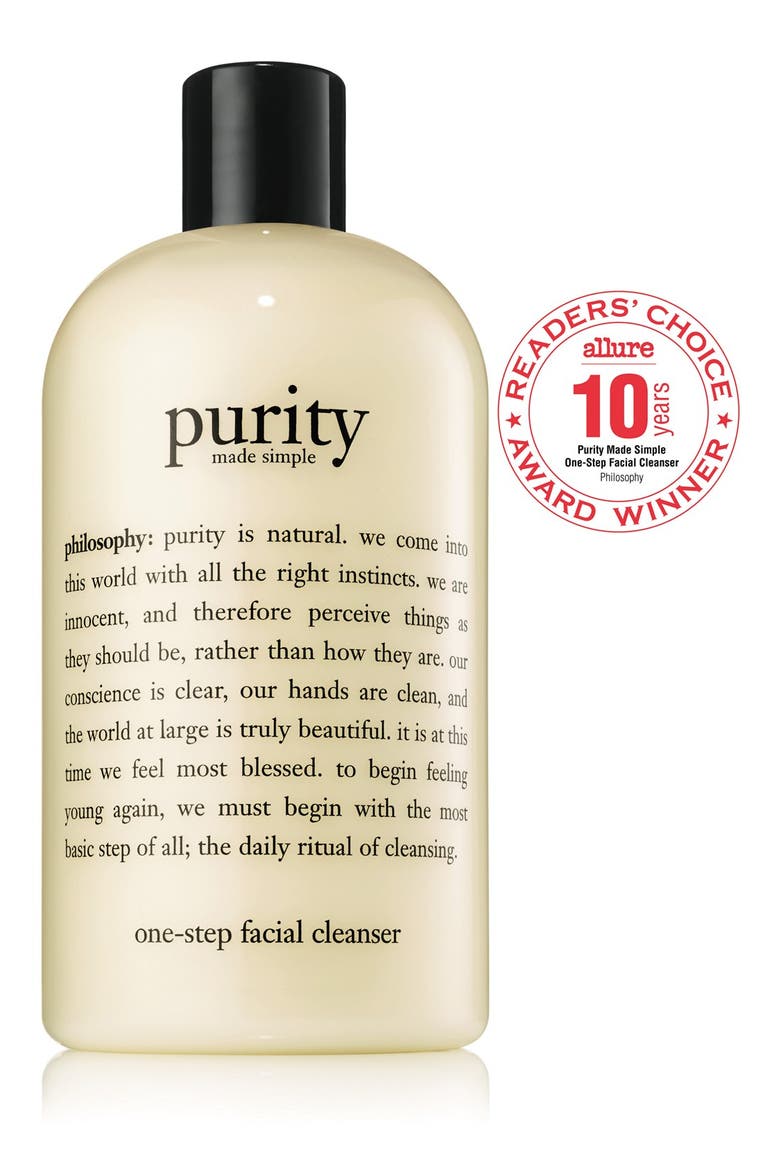 purity made simple one-step facial cleanser, Alternate, color, NO COLOR