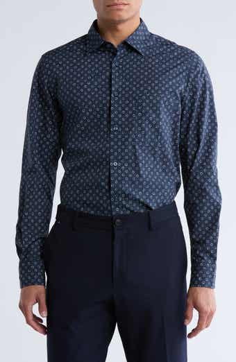 BOSS Remiton Cotton Button-Up Shirt