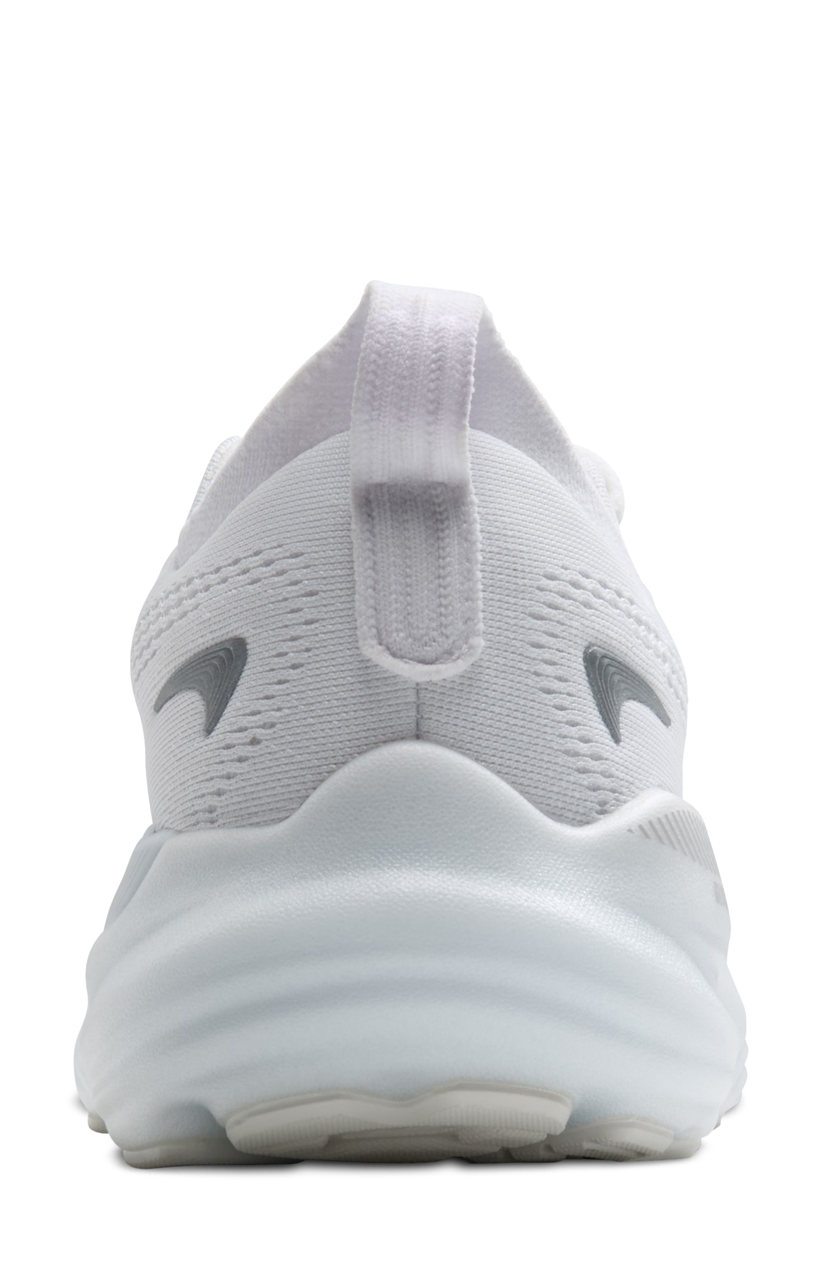 Glycerin GTS 22 Running Shoe, Alternate, color, WHITE/ WHITE/ GREY