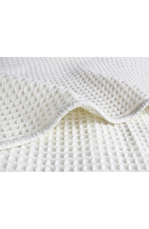 Melange Home Wool Waffle Weave Blanket