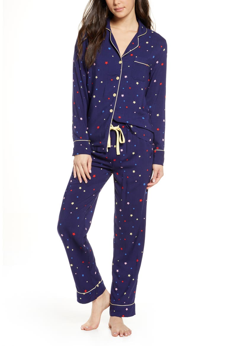 Cosmic Dreamer Pajamas, Main, color, NAVY