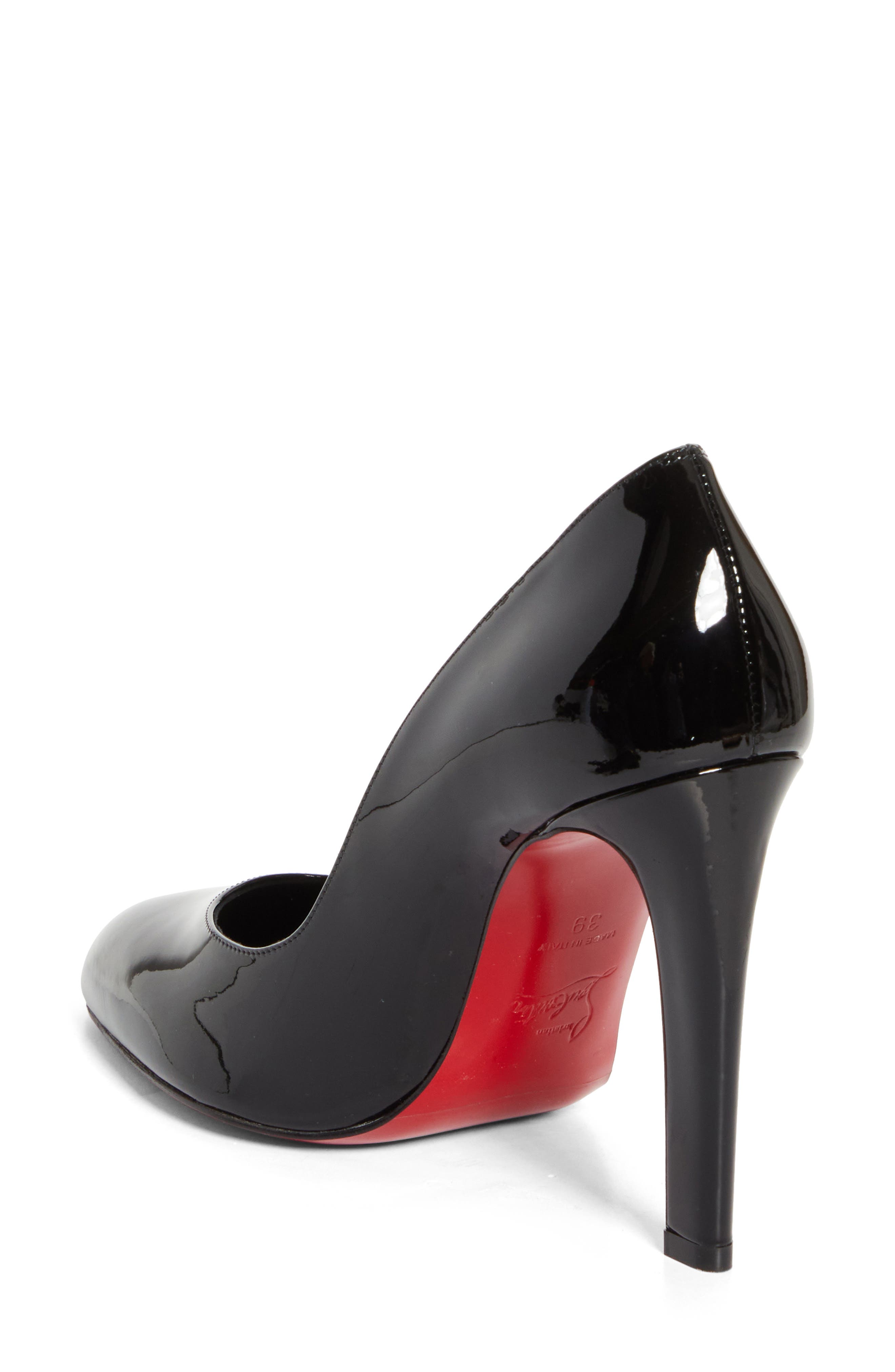 Christian Louboutin Fannylove Pump, Alternate, color, Black/ Black