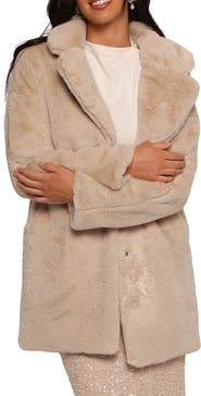 Petal & Pup Meeka Faux Fur Jacket