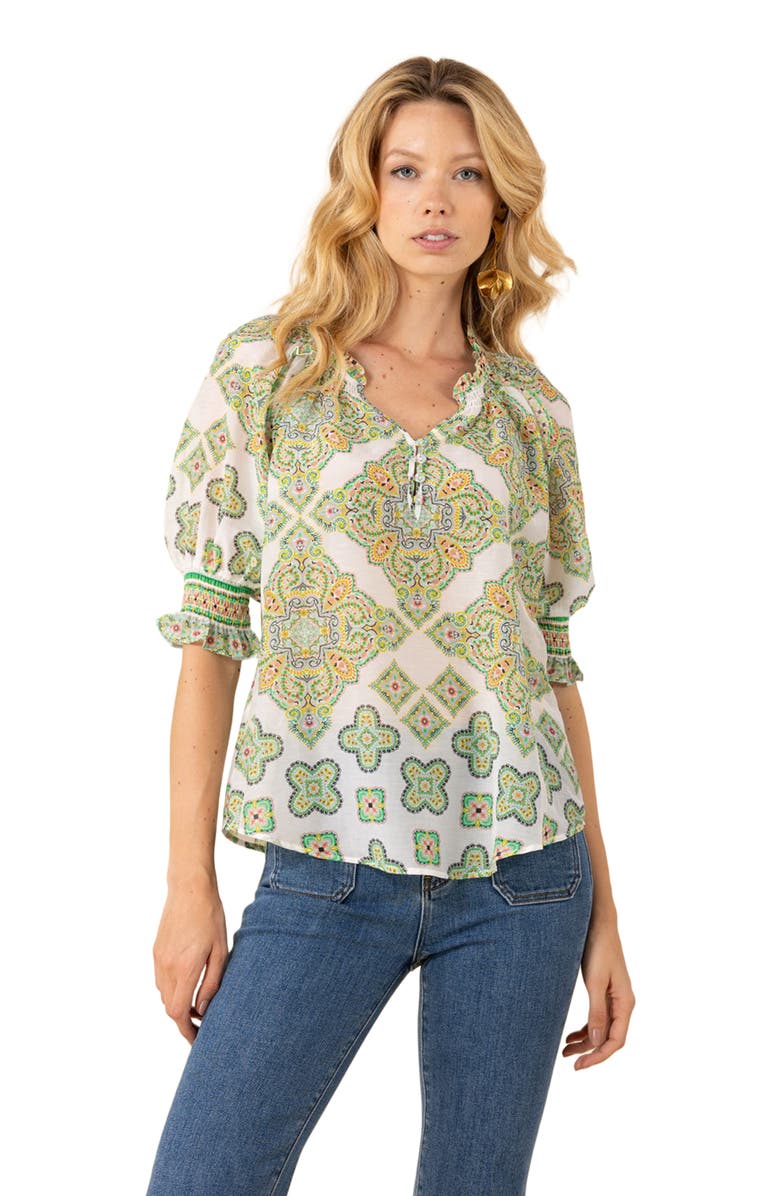 Hale Bob Eileen Voile Top, Alternate, color, 