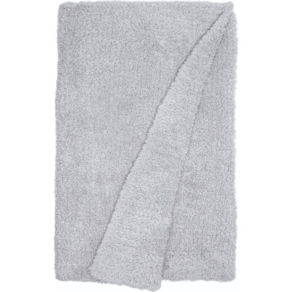 Little Giraffe Plush Throw Blanket In Silver