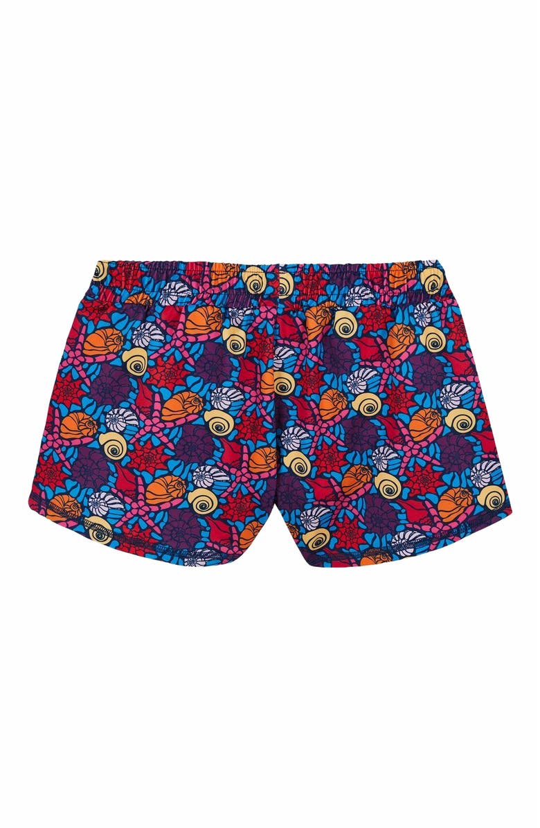 Vilebrequin Kids' Noumea Sea Shells UV Protection Shorts, Alternate, color,
