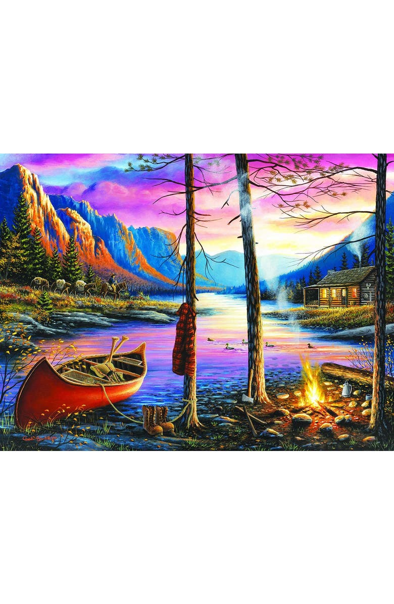 Sunsout Cabin Homecoming 500 piece Jigsaw Puzzle for Adults, Alternate, color, Multicolor