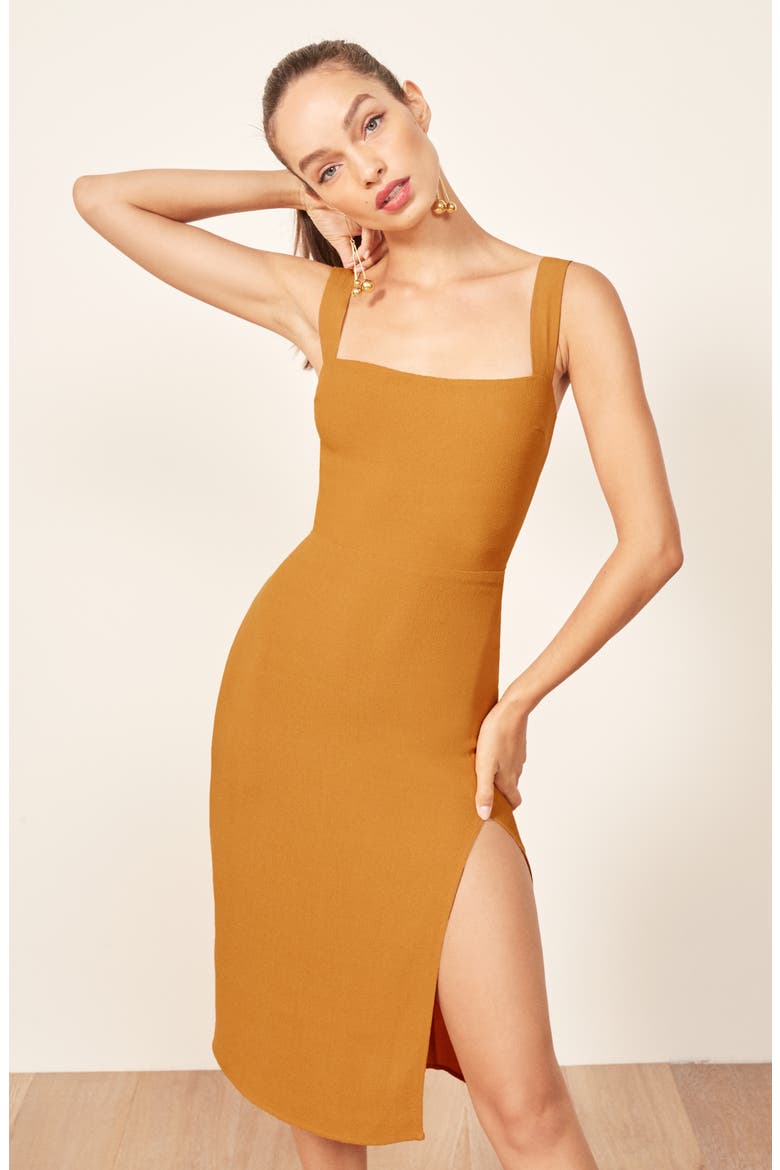 Christina Dress, Alternate, color, SUNFLOWER