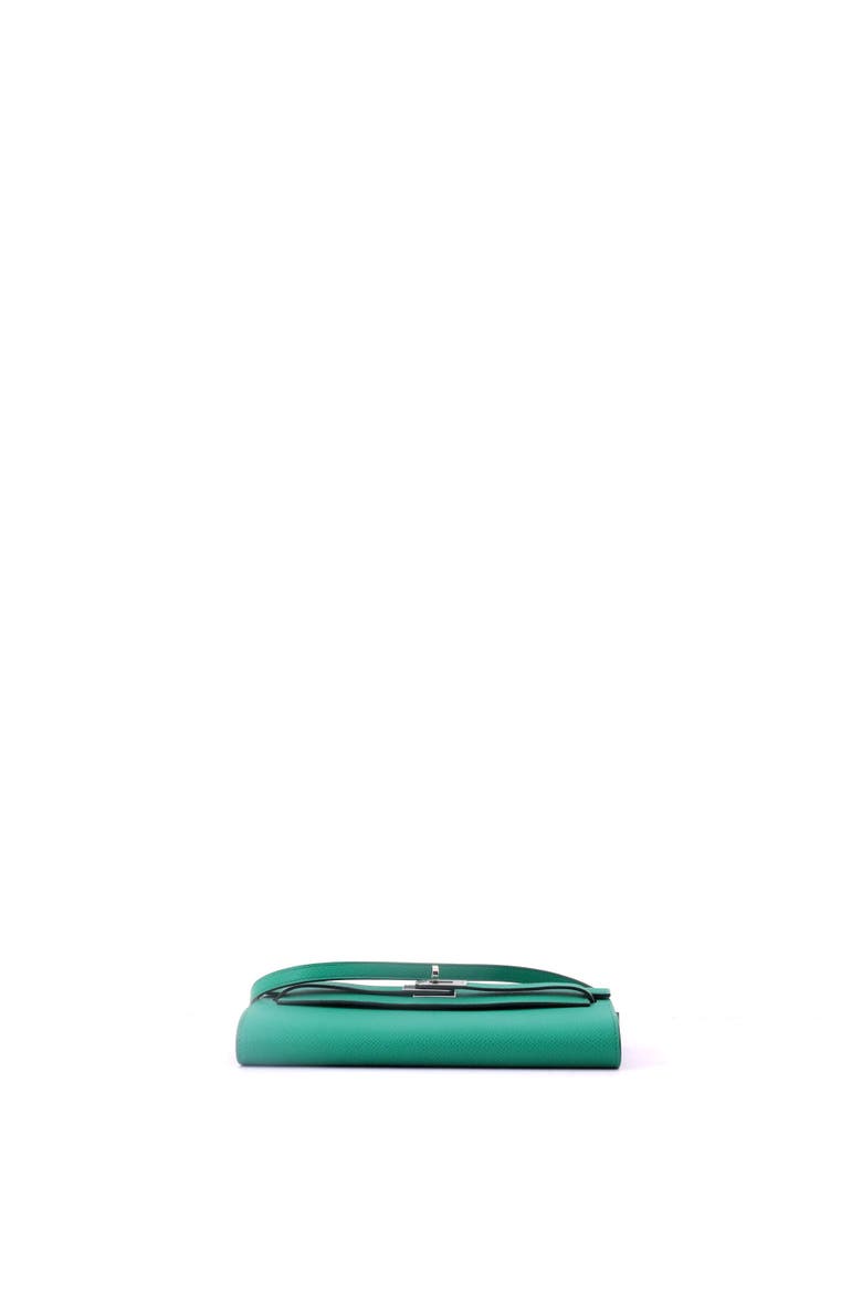 Kelly To Go Wallet Epsom, Alternate, color, Vert Jade