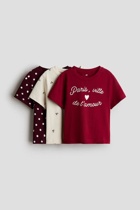 3-pack Cotton T-shirts