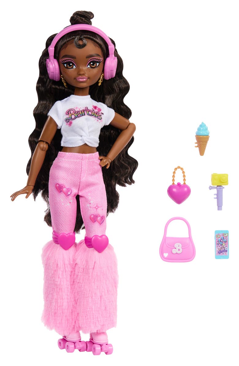 Barbie <sup>®</sup> Dream Besties Skate Party Brooklyn Doll, Alternate, color, 