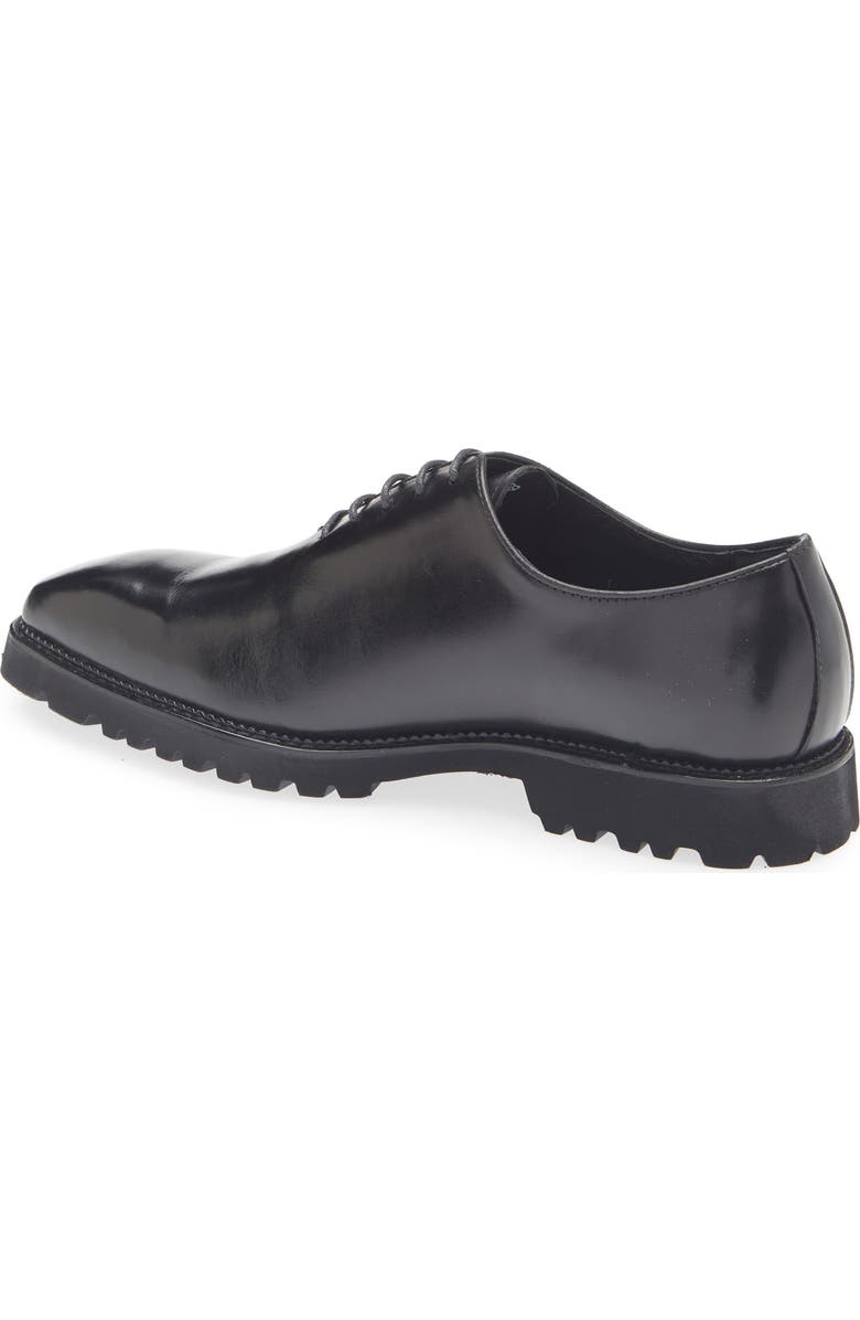 Maison Forte Presidio Wholecut Leather Oxford, Alternate, color, Black
