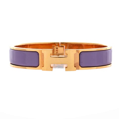 Clic H Bracelet Enamel Narrow