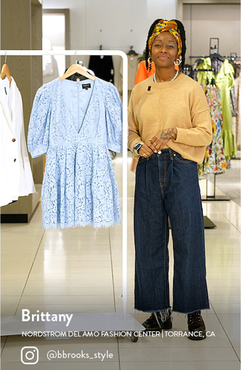 Gigi Lace Babydoll Dress, sales video thumbnail